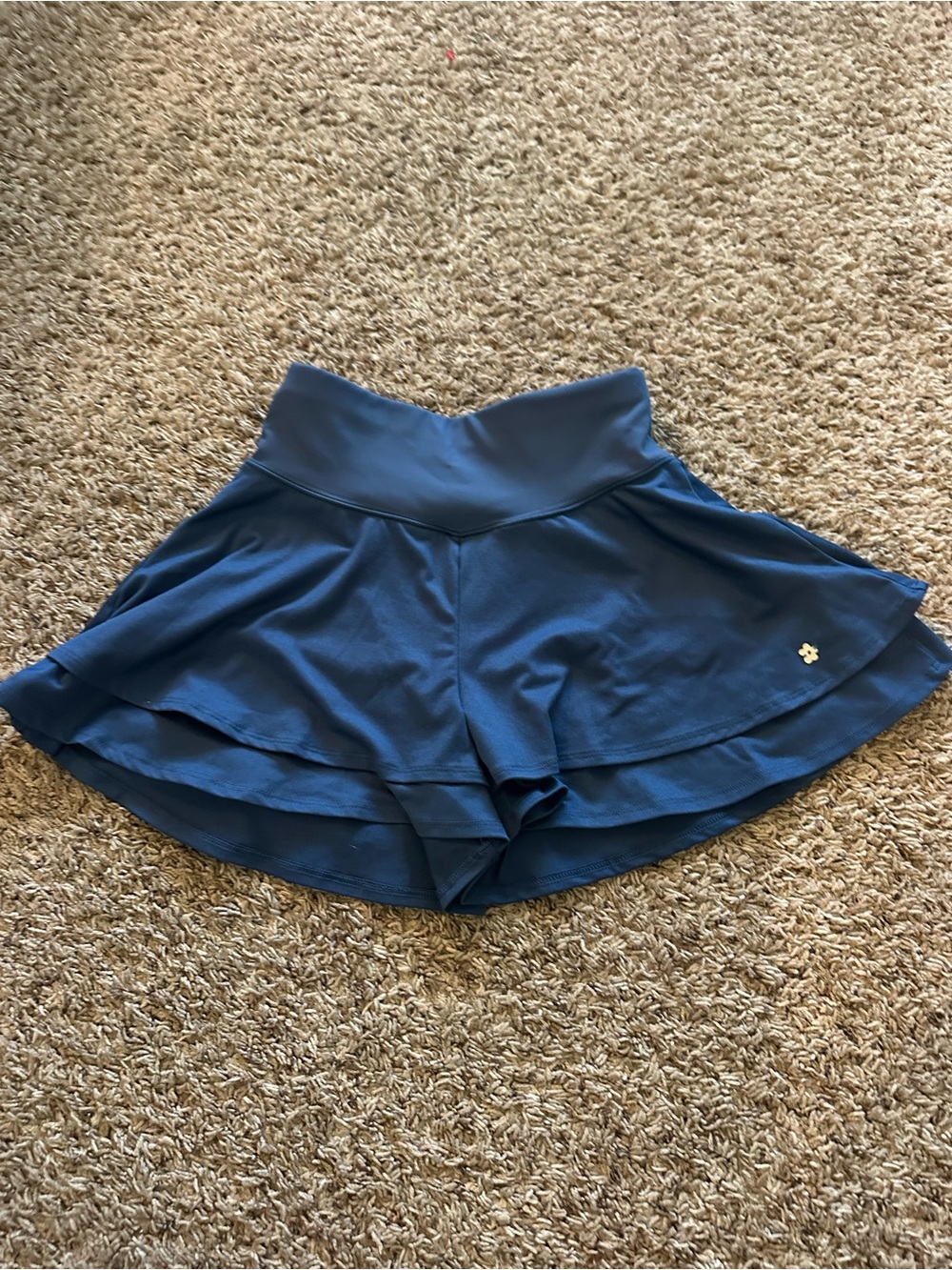 Girls Navy Blue Skort